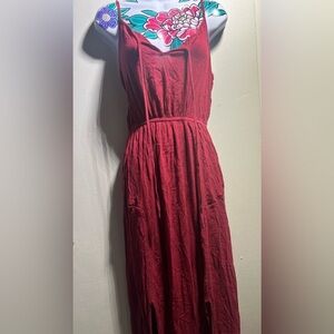 Brick Red Cotton On Maxi Dress